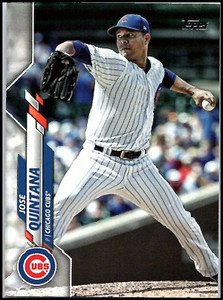 2020 Topps #139 Jose Quintana NM-MT Chicago Cubs 