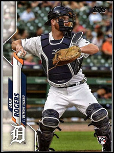 2020 Topps #147 Jake Rogers NM-MT RC Rookie Detroit Tigers 