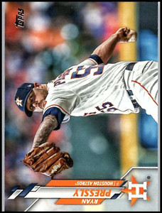 2020 Topps #163 Ryan Pressly NM-MT Houston Astros 