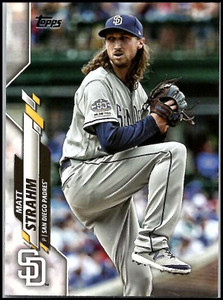 2020 Topps #164 Matt Strahm NM-MT San Diego Padres 