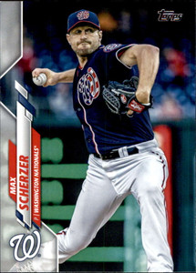 2020 Topps #180 Max Scherzer NM-MT Washington Nationals 