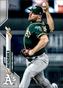 2020 Topps #194 Liam Hendriks NM-MT Oakland Athletics 