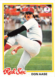 1978 Topps #12 Don Aase VG Boston Red Sox 