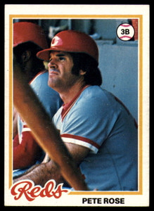 1978 Topps #20 Pete Rose DP VG Cincinnati Reds 