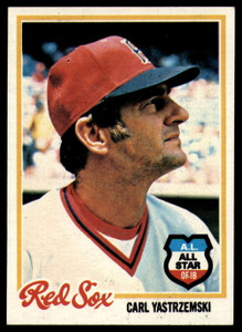 1978 Topps #40 Carl Yastrzemski VG Boston Red Sox 