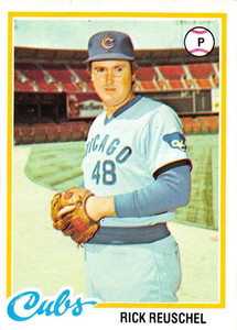 1978 Topps #50 Rick Reuschel VG Chicago Cubs 