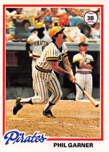 1978 Topps #53 Phil Garner DP VG Pittsburgh Pirates 