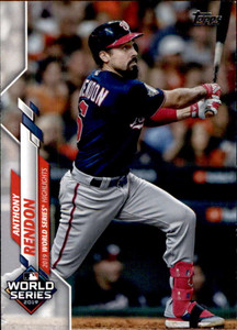 2020 Topps #239 Anthony Rendon NM-MT Washington Nationals 
