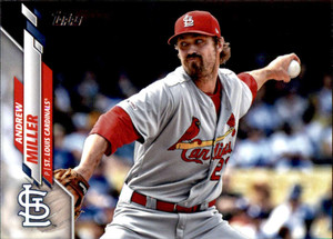 2020 Topps #254 Andrew Miller NM-MT St. Louis Cardinals 