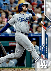 2020 Topps #255 Max Muncy NM-MT Los Angeles Dodgers 