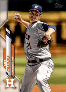2020 Topps #260 Zack Greinke NM-MT Houston Astros 