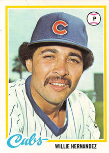 1978 Topps #99 Willie Hernandez VG RC Rookie Chicago Cubs 