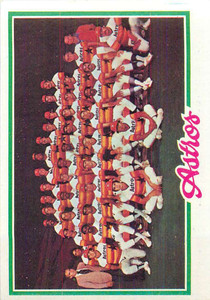 1978 Topps #112 Astros Team VG Houston Astros 