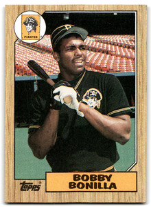 1987 Topps #184 Bobby Bonilla NM-MT RC Rookie Pittsburgh Pirates 