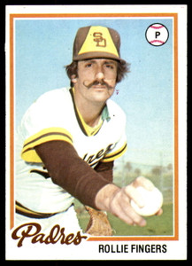 1978 Topps #140 Rollie Fingers VG San Diego Padres 
