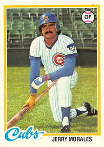 1978 Topps #175 Jerry Morales VG Chicago Cubs 