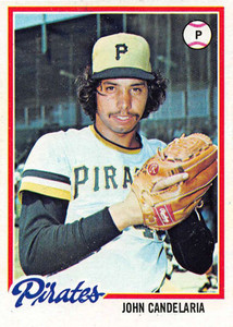 1978 Topps #190 John Candelaria VG Pittsburgh Pirates 