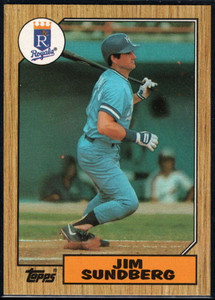 1987 Topps #190 Jim Sundberg NM-MT Kansas City Royals 