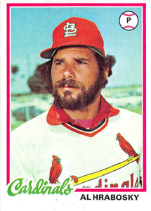 1978 Topps #230 Al Hrabosky VG St. Louis Cardinals 