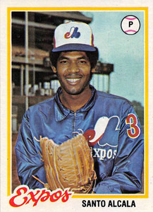 1978 Topps #321 Santo Alcala VG Montreal Expos 1978 Topps #321 Santo Alcala VG Montreal Expos