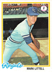 1978 Topps #331 Mark Littell VG Kansas City Royals 