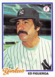 1978 Topps #365 Ed Figueroa VG New York Yankees 