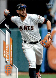 2020 Topps #333 Evan Longoria NM-MT San Francisco Giants 