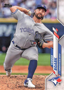 2020 Topps #352 Tanner Roark NM-MT Tornoto Blue Jays