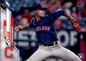 2020 Topps #390 Emmanuel Clase NM-MT RC Rookie Cleveland Indians 
