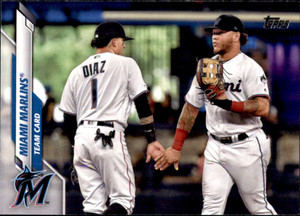 2020 Topps #396 Miami Marlins NM-MT Miami Marlins 