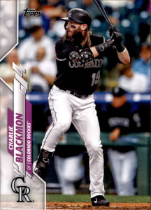 2020 Topps #397 Charlie Blackmon NM-MT Colorado Rockies 