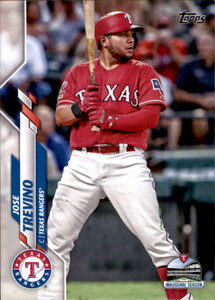 2020 Topps #403 Jose Trevino NM-MT Texas Rangers 