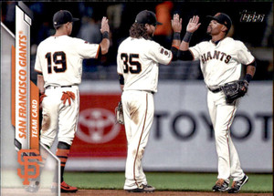 2020 Topps #405 San Francisco Giants NM-MT San Francisco Giants 