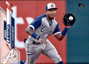 2020 Topps #443 Johan Camargo NM-MT Atlanta Braves 