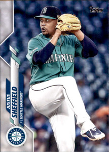 2020 Topps #451 Justus Sheffield NM-MT Seattle Mariners 