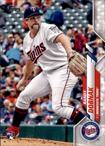 2020 Topps #464 Randy Dobnak NM-MT RC Rookie Minnesota Twins 