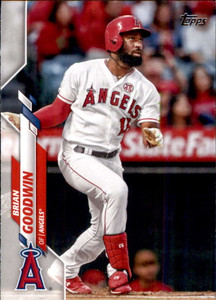 2020 Topps #484 Brian Goodwin NM-MT Los Angeles Angels 