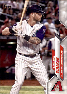 2020 Topps #493 Christian Walker NM-MT Arizona Diamondbacks 
