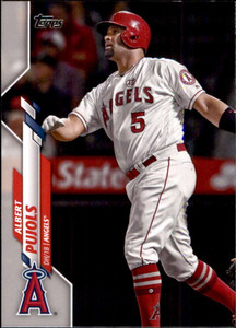 2020 Topps #497 Albert Pujols NM-MT Los Angeles Angels 