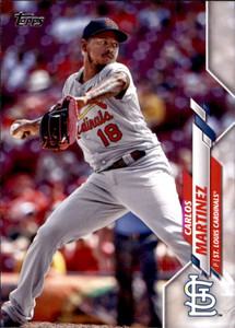 2020 Topps #508 Carlos Martinez NM-MT St. Louis Cardinals 