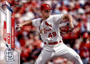 2020 Topps #511 Jordan Hicks NM-MT St. Louis Cardinals 