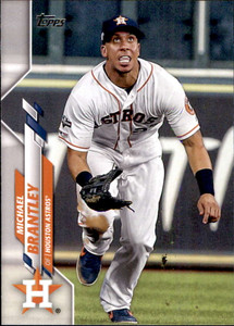 2020 Topps #513 Michael Brantley NM-MT Houston Astros 