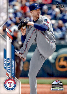 2020 Topps #523 Corey Kluber NM-MT Texas Rangers 