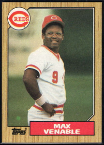 1987 Topps #226 Max Venable NM-MT Cincinnati Reds 