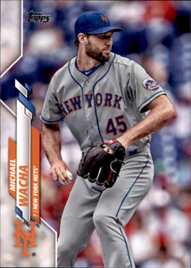 2020 Topps #534 Michael Wacha NM-MT New York Mets 