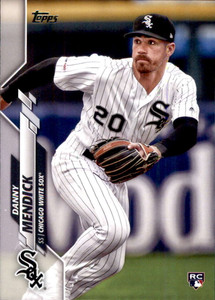 2020 Topps #541 Danny Mendick NM-MT RC Rookie Chicago White Sox 