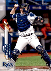 2020 Topps #554 Mike Zunino NM-MT Tampa Bay Rays 