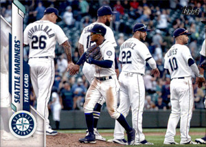 2020 Topps #566 Seattle Mariners NM-MT Seattle Mariners 