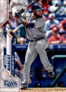 2020 Topps #572 Manuel Margot NM-MT Tampa Bay Rays 