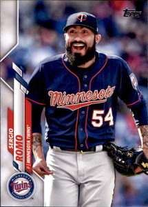 2020 Topps #576 Sergio Romo NM-MT Minnesota Twins 